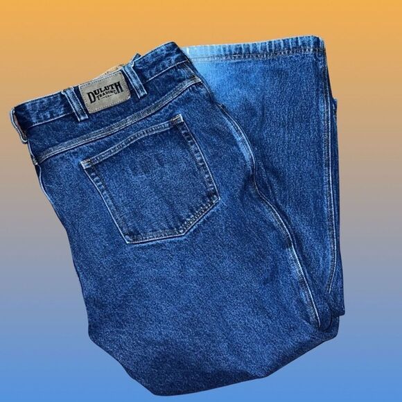 Mens Duluth Trading Company Work Jeans Canvas Lined Waist/Cuff Size 44x30 - Picture 5 of 6